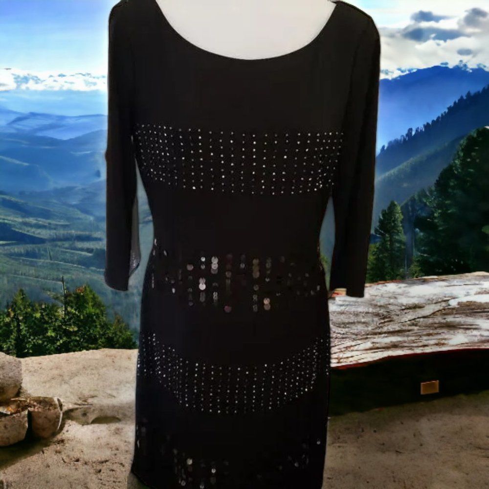 White House Black Market Black Dress